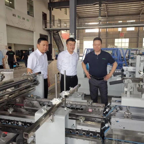 副市長崔恒榮來我鎮(zhèn)印刷包裝機械產業(yè)園考察調研